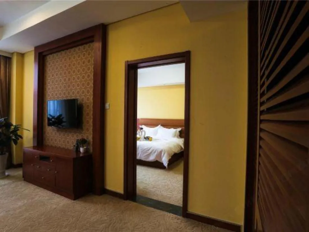 Bed in Qingdao TianRun JinWang Hotel