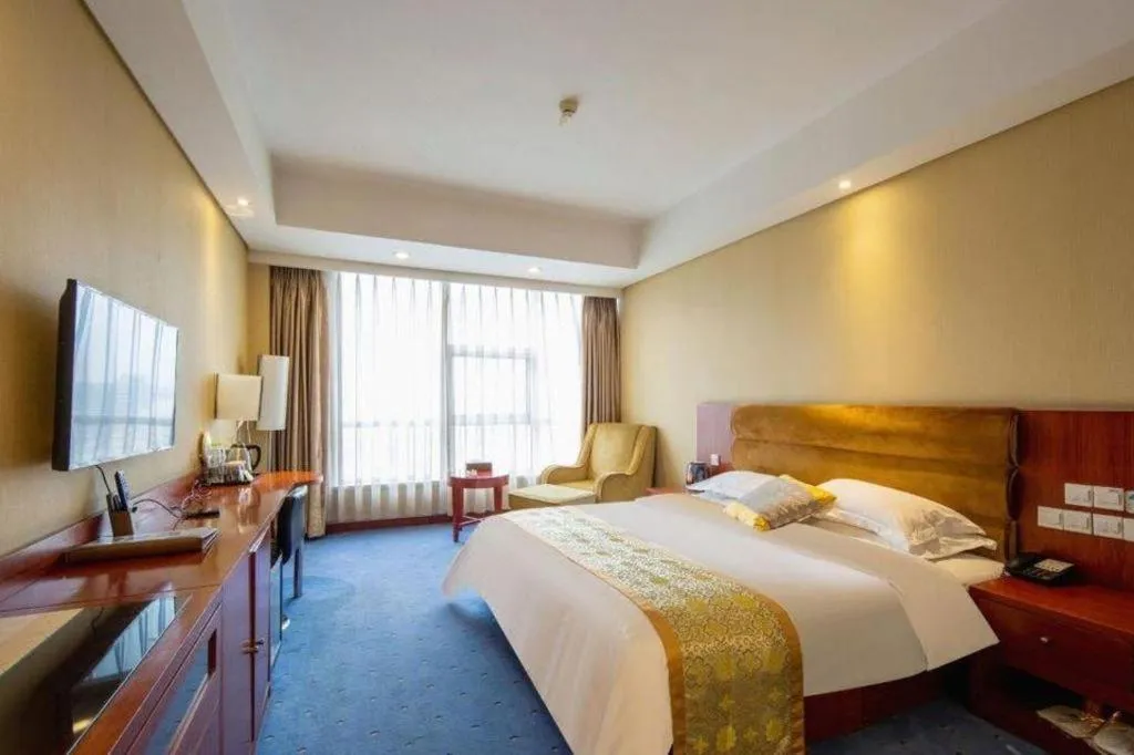 Bed in Qingdao TianRun JinWang Hotel