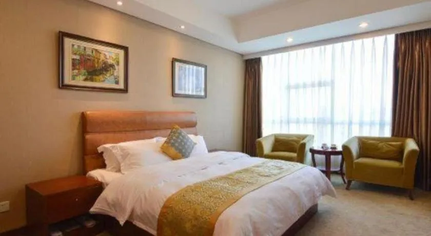 Bed in Qingdao TianRun JinWang Hotel