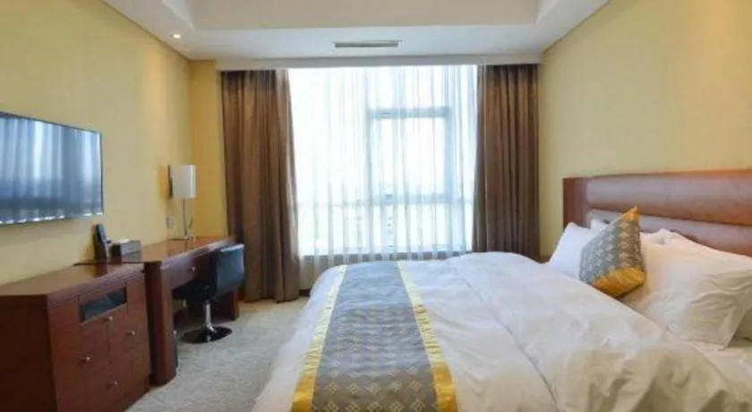 Bed in Qingdao TianRun JinWang Hotel