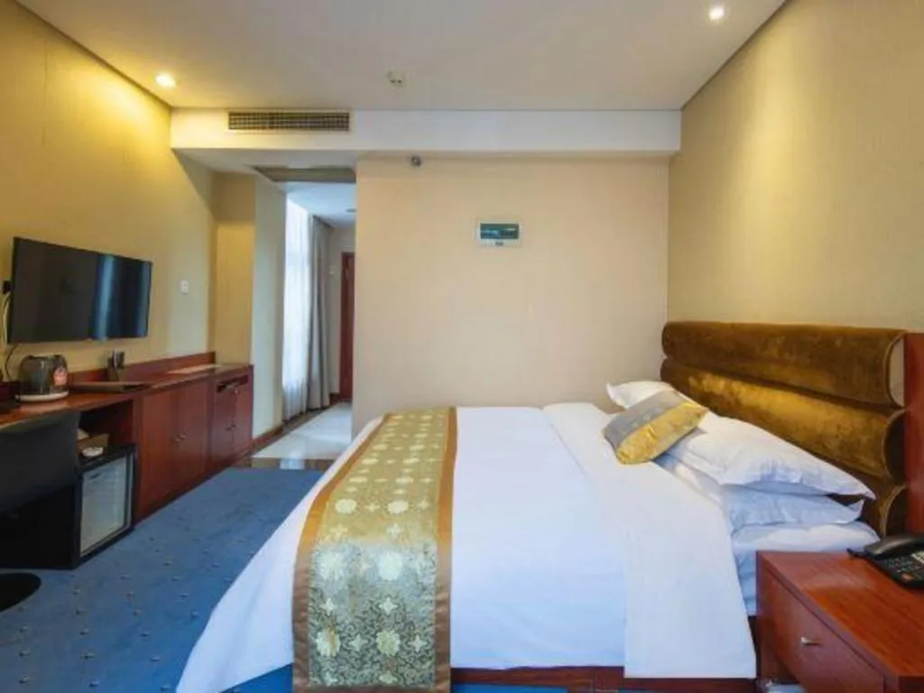 Bed in Qingdao TianRun JinWang Hotel