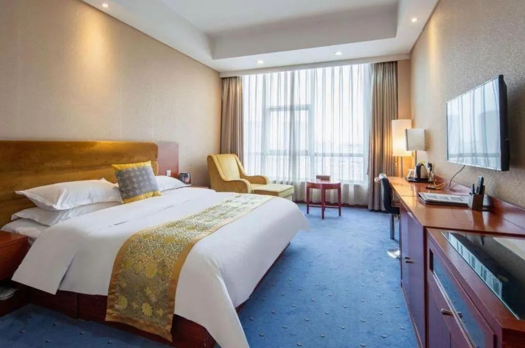 Bed in Qingdao TianRun JinWang Hotel