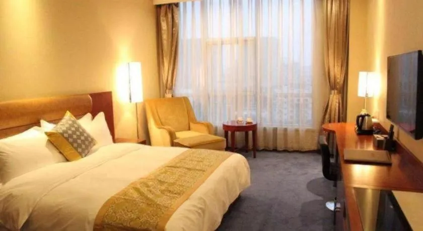 Bed in Qingdao TianRun JinWang Hotel