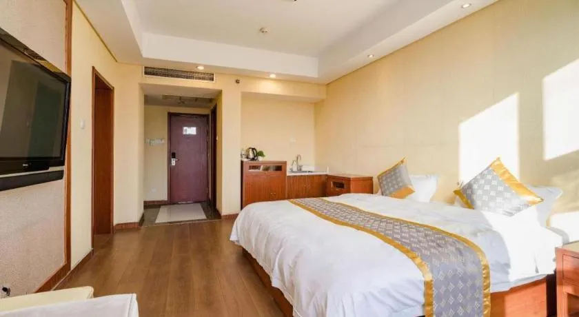 Bed in Qingdao TianRun JinWang Hotel