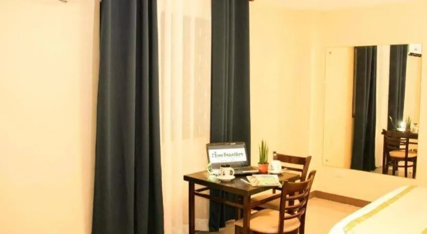 Bed in Time Travellers Hotel