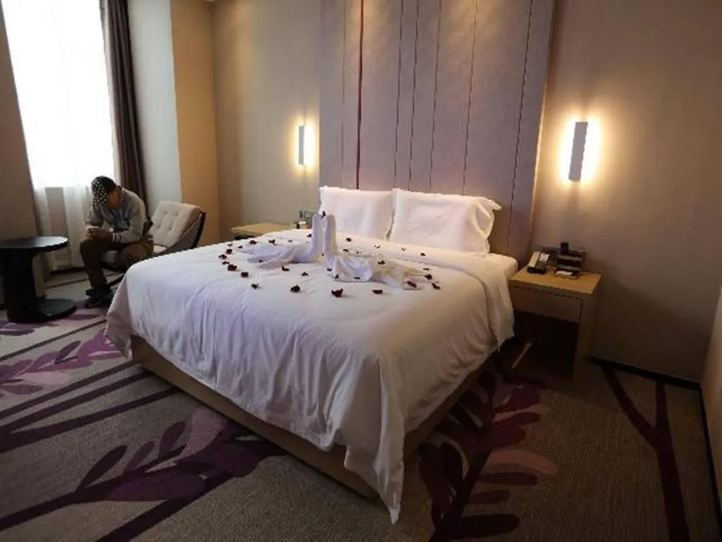 Bed in Beijing Lavande Hotel Shunyi Subway Station Branch