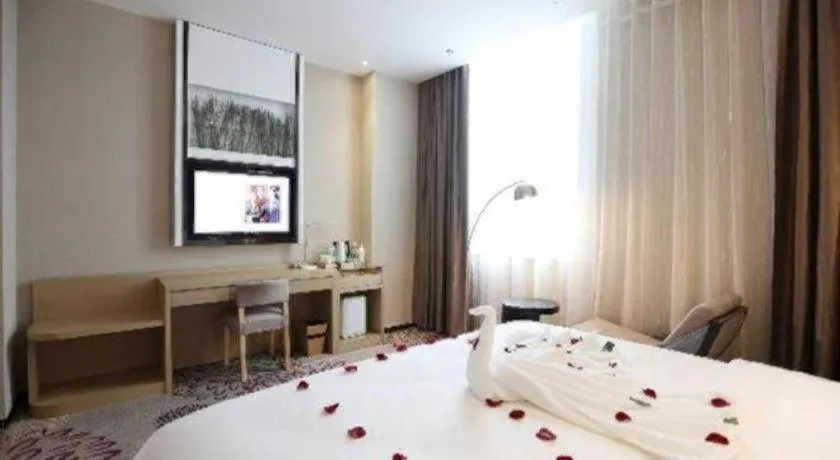 Bed in Beijing Lavande Hotel Shunyi Subway Station Branch