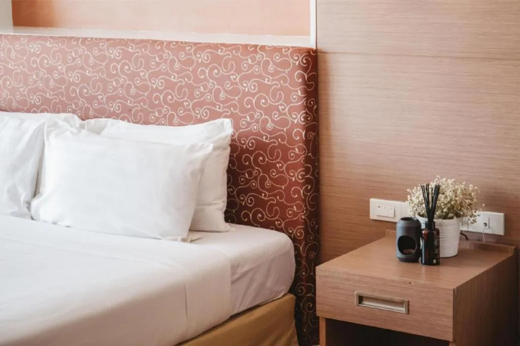 Bed in Clef Hotel Bangkok