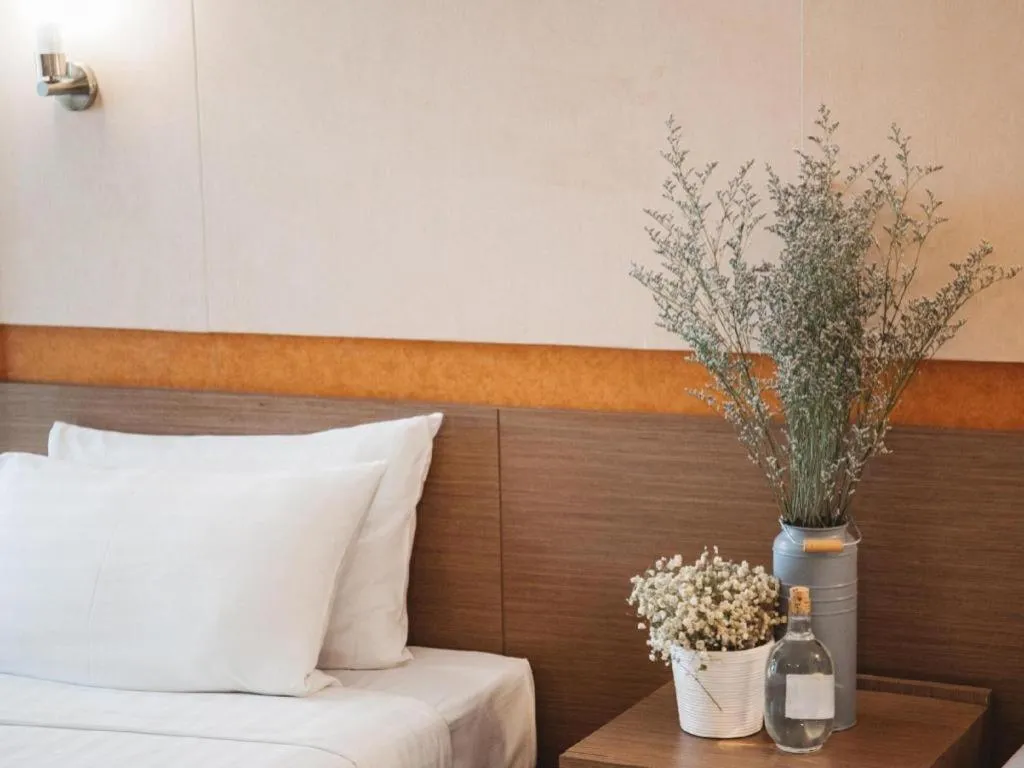 Bed in Clef Hotel Bangkok