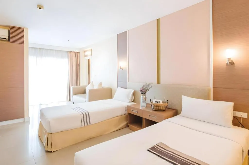 Bed in Clef Hotel Bangkok