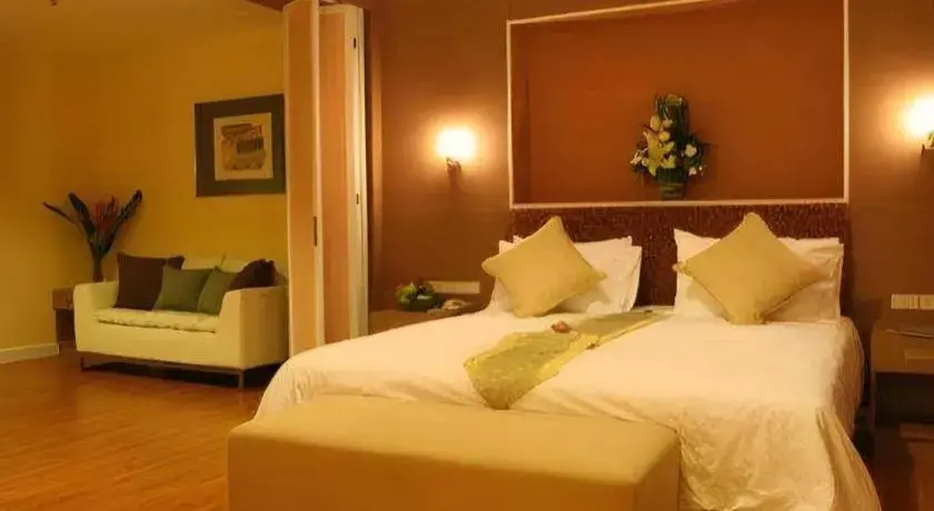 Bed in Clef Hotel Bangkok Bed in Clef Hotel Bangkok