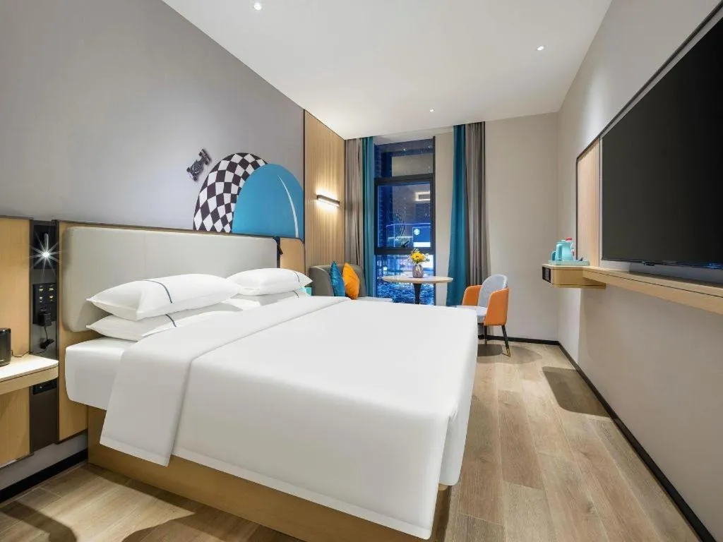 Bed in City Comfort Inn Zhongshan Lihe Square Walmart Branch