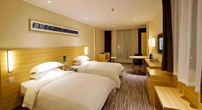 Bed in City Comfort Inn Zhongshan Lihe Square Walmart Branch