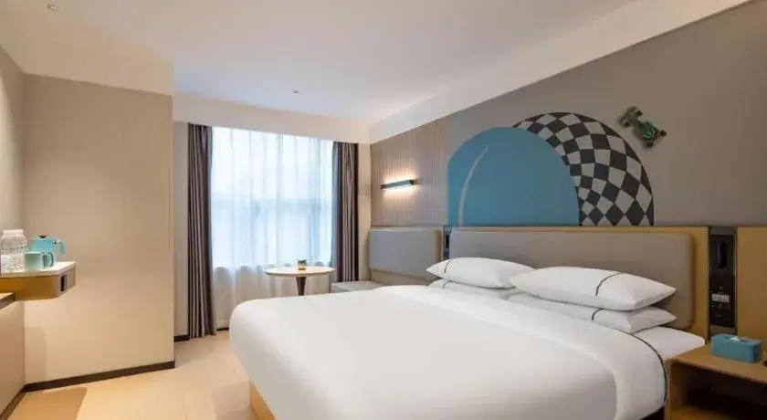 Bed in City Comfort Inn Zhongshan Lihe Square Walmart Branch Bed in City Comfort Inn Zhongshan Lihe Square Walmart Branch