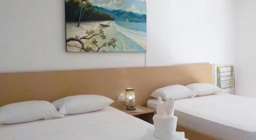 Bed in Jeffrey S Hotel