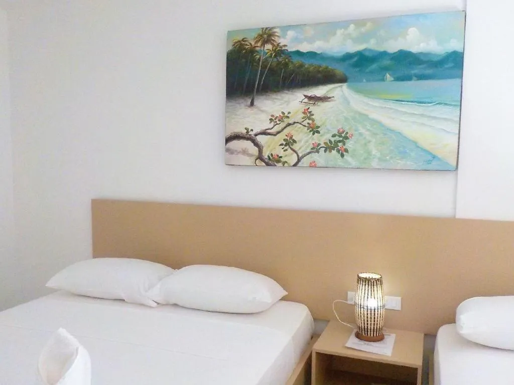 Bed in Jeffrey S Hotel