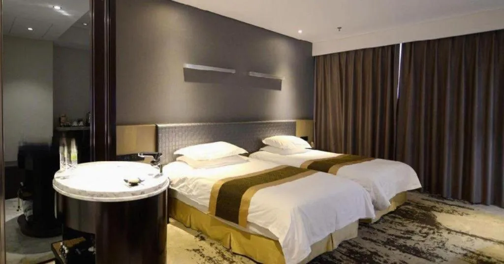 Bed in Harbin Splendent Hotel