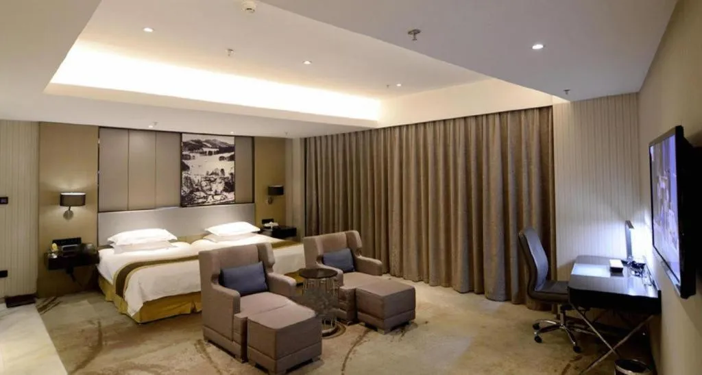 Bed in Harbin Splendent Hotel