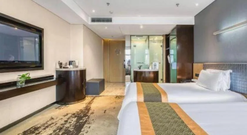 Bed in Harbin Splendent Hotel