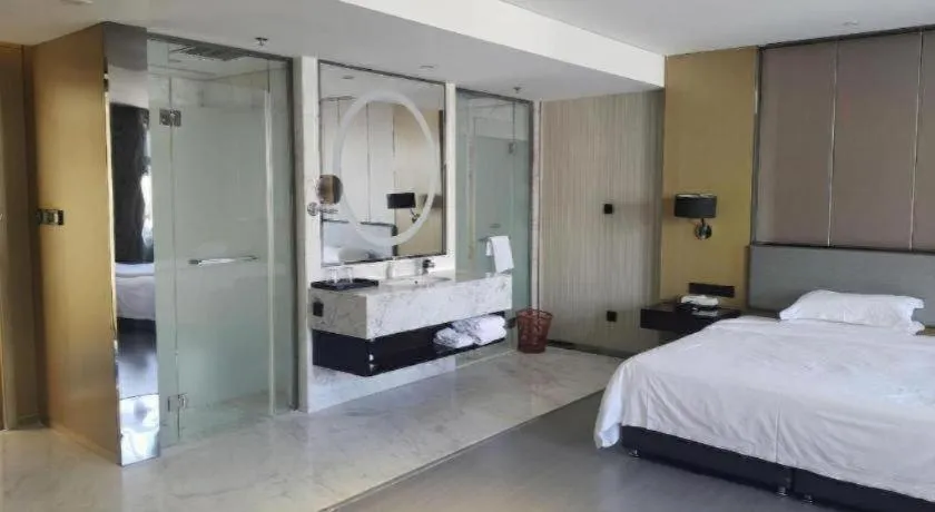 Bed in Harbin Splendent Hotel