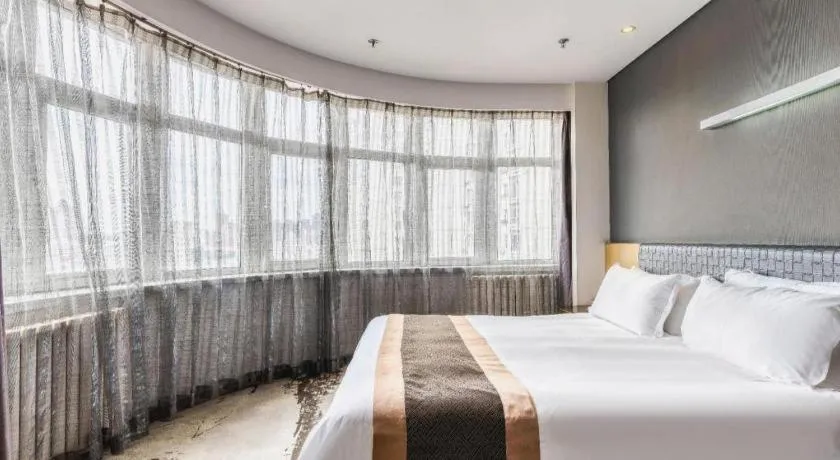 Bed in Harbin Splendent Hotel