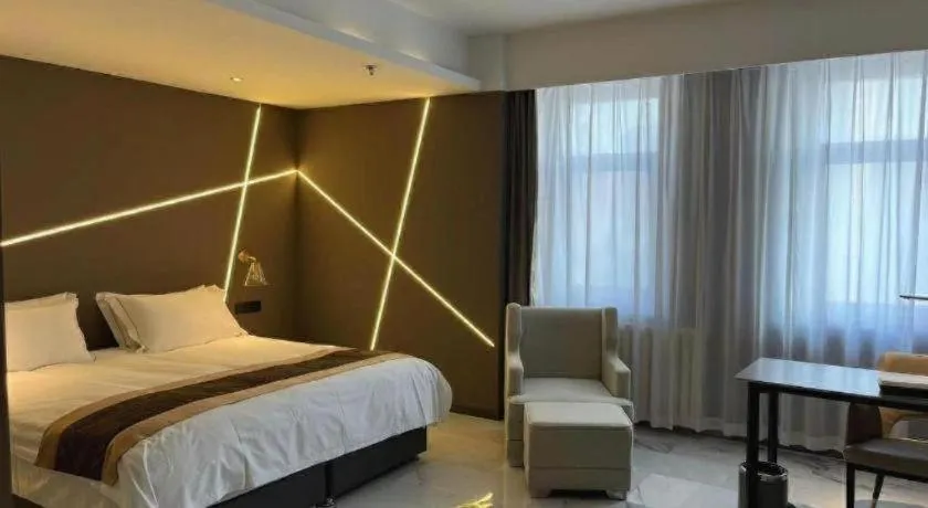 Bed in Harbin Splendent Hotel