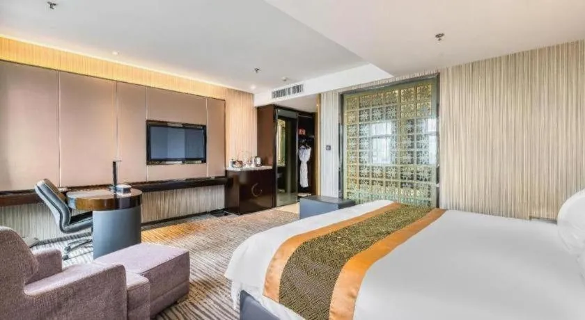 Bed in Harbin Splendent Hotel