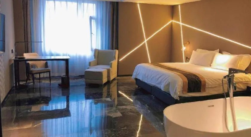 Bed in Harbin Splendent Hotel