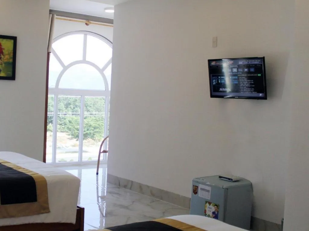 Bed in Hong Mai Hotel Nha Trang