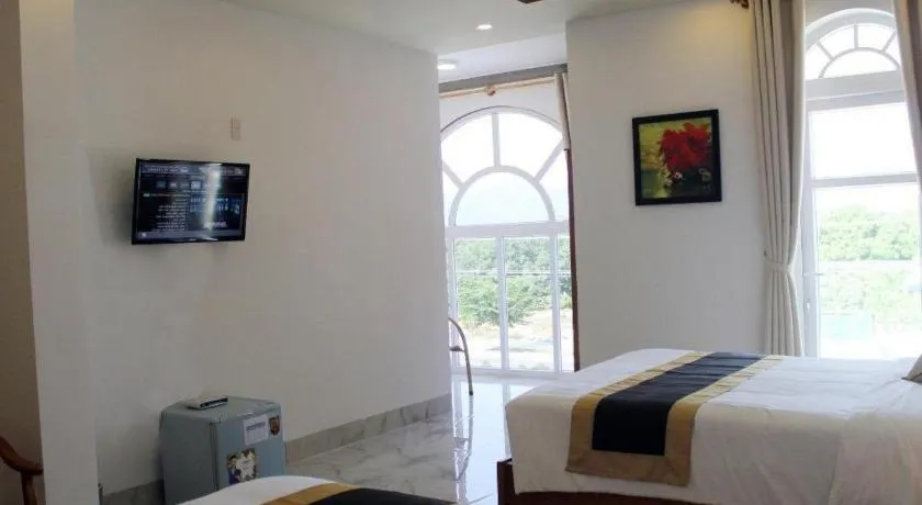 Bed in Hong Mai Hotel Nha Trang