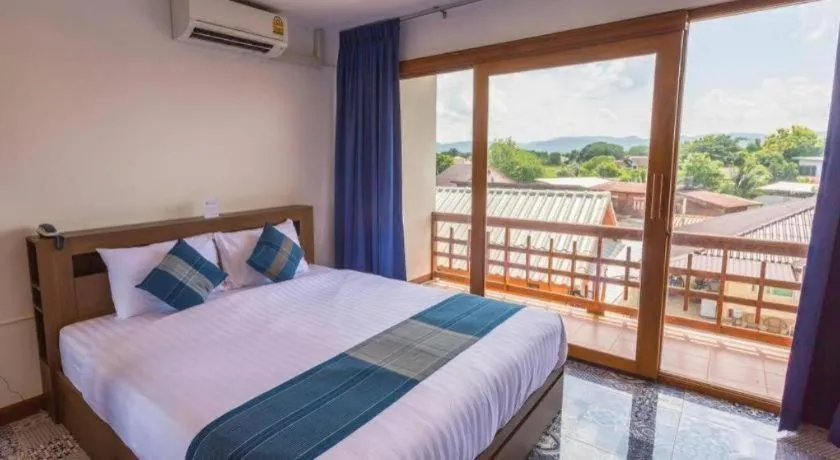 Bed in The Indigo House Phrae