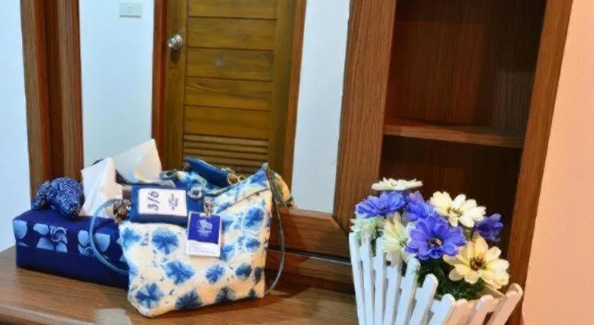 Bed in The Indigo House Phrae