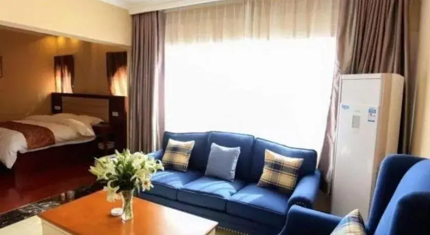 Bed in GreenTree Inn Shandong Yuncheng Ximen Street Songjiang Kung Fu School Business Hotel Bed in GreenTree Inn Shandong Yuncheng Ximen Street Songjiang Kung Fu School Business Hotel