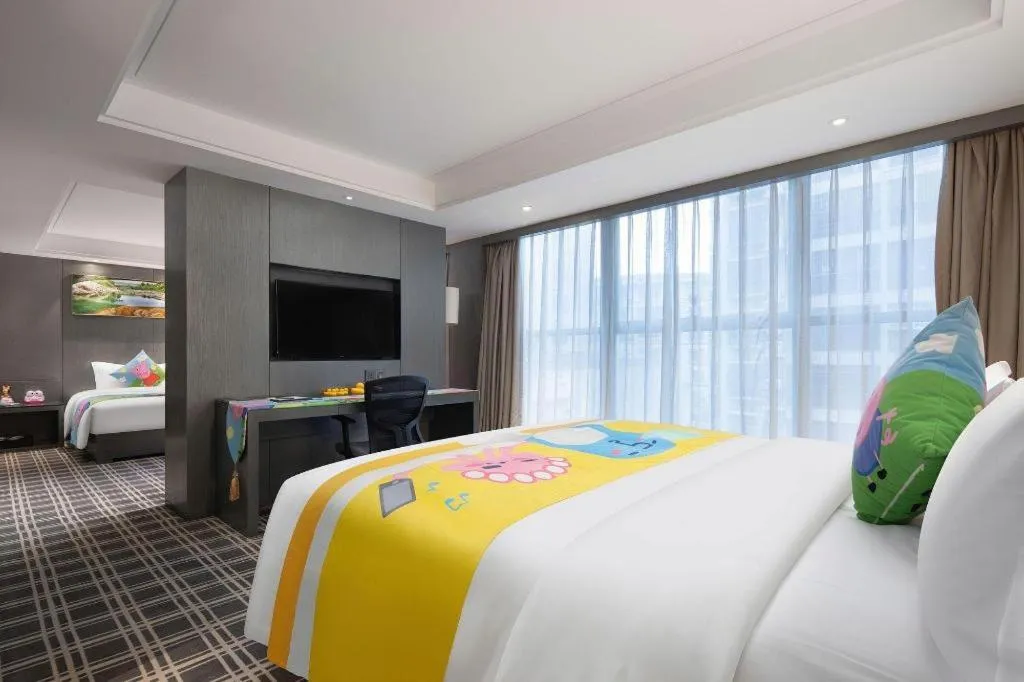 Bed in Yongzhou Chuang Fa Cheng XiaoXiangYi Hotel