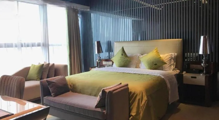 Bed in Yongzhou Chuang Fa Cheng XiaoXiangYi Hotel