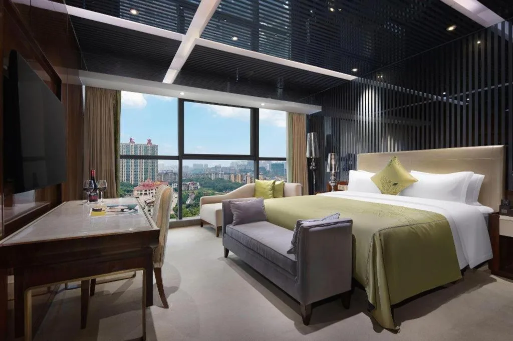 Bed in Yongzhou Chuang Fa Cheng XiaoXiangYi Hotel