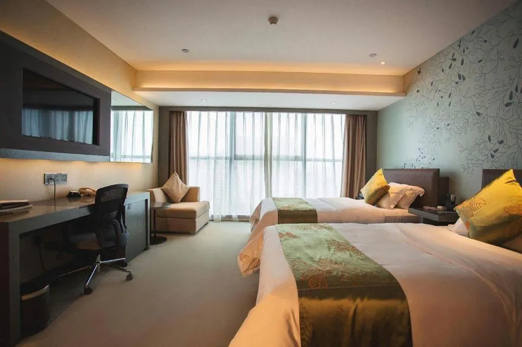 Bed in Yongzhou Chuang Fa Cheng XiaoXiangYi Hotel