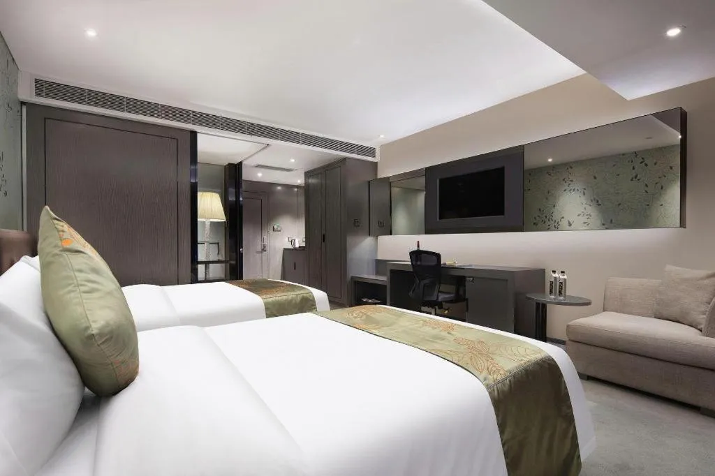 Bed in Yongzhou Chuang Fa Cheng XiaoXiangYi Hotel