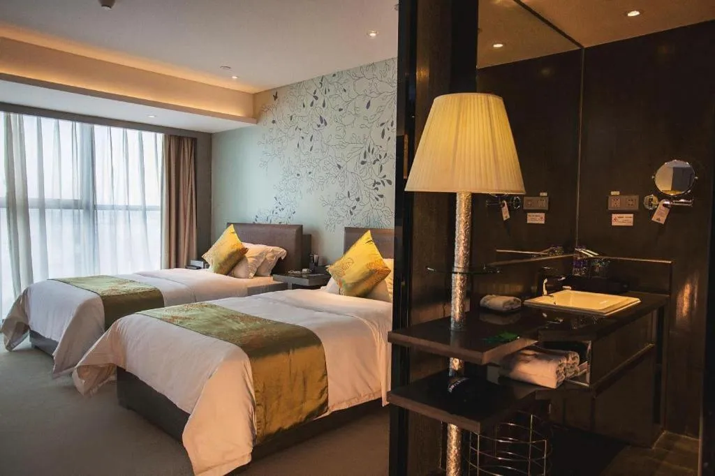 Bed in Yongzhou Chuang Fa Cheng XiaoXiangYi Hotel