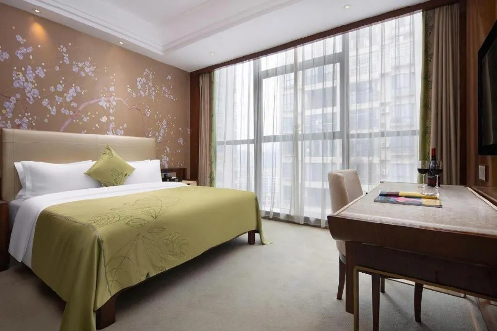 Bed in Yongzhou Chuang Fa Cheng XiaoXiangYi Hotel