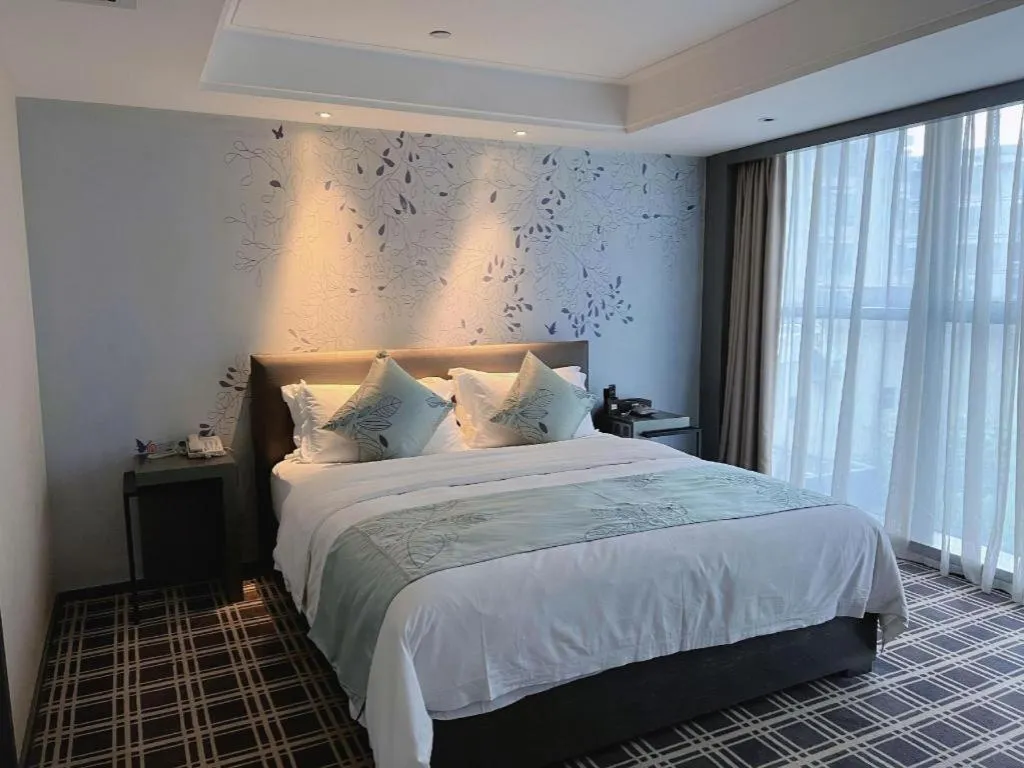 Bed in Yongzhou Chuang Fa Cheng XiaoXiangYi Hotel