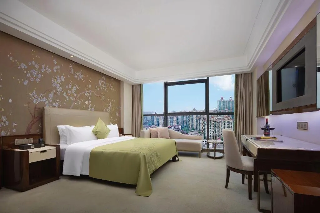 Bed in Yongzhou Chuang Fa Cheng XiaoXiangYi Hotel