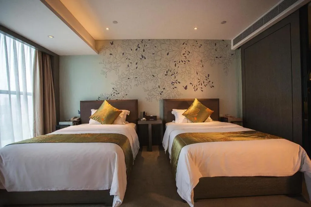 Bed in Yongzhou Chuang Fa Cheng XiaoXiangYi Hotel