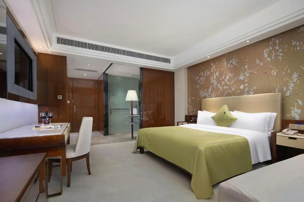 Bed in Yongzhou Chuang Fa Cheng XiaoXiangYi Hotel