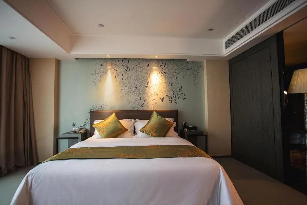 Bed in Yongzhou Chuang Fa Cheng XiaoXiangYi Hotel