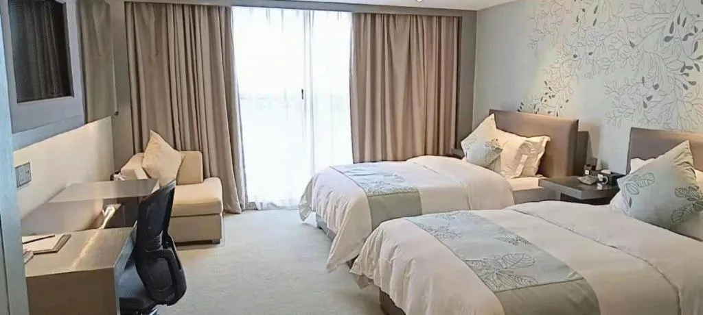 Bed in Yongzhou Chuang Fa Cheng XiaoXiangYi Hotel