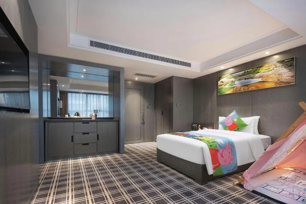 Bed in Yongzhou Chuang Fa Cheng XiaoXiangYi Hotel