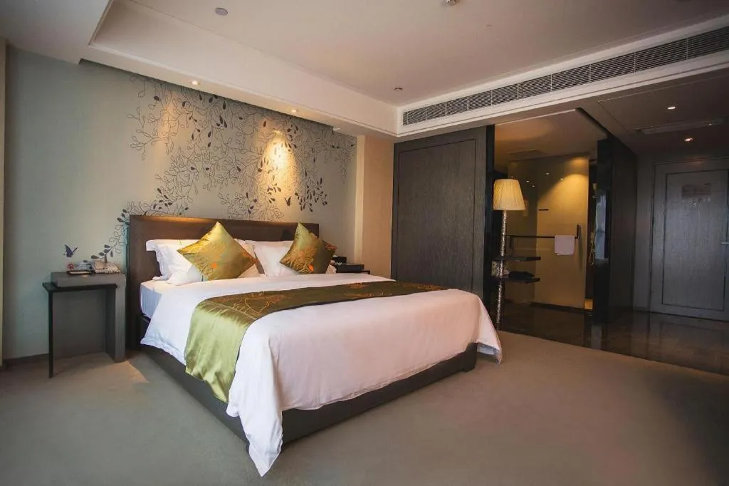 Bed in Yongzhou Chuang Fa Cheng XiaoXiangYi Hotel