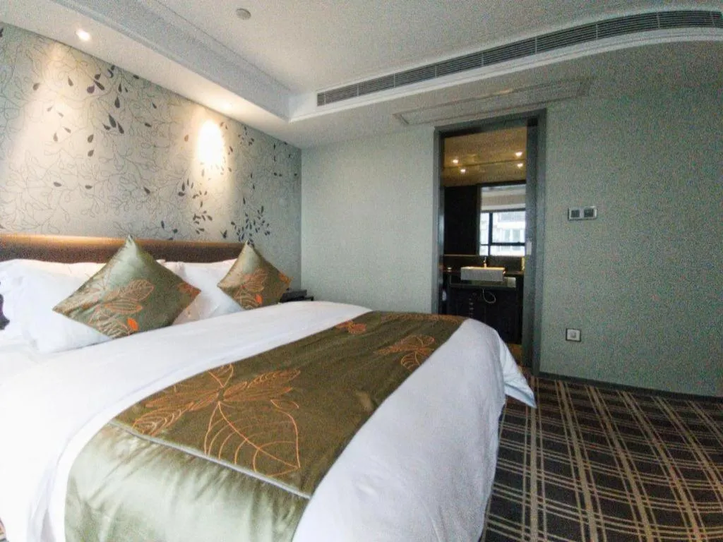 Bed in Yongzhou Chuang Fa Cheng XiaoXiangYi Hotel