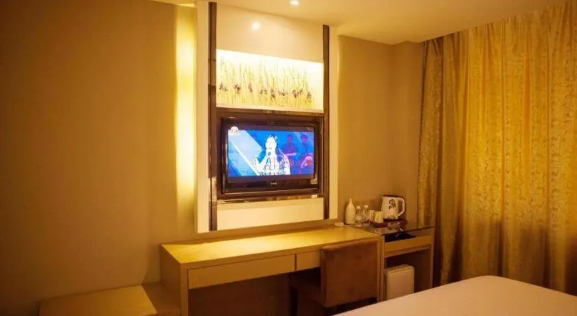 Bed in Lavande Hotel Yantai Train Station Branch